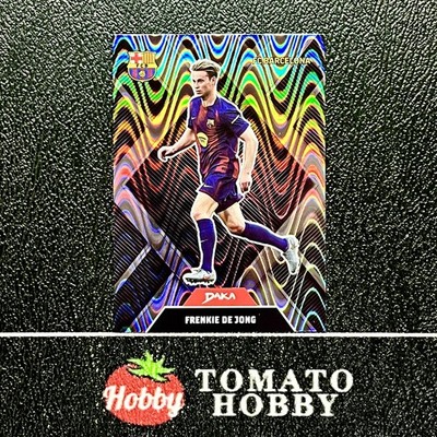 FRENKIE DE JONG /299 SILVER WAVE REFRACTOR DAKA TOP AUDIENCE 2025-26 SHARP