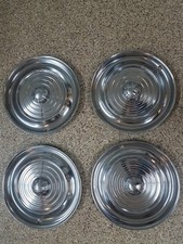 Vintage 1956 Oldsmobile 15 Inch Full Wheel Covers Set Of 4