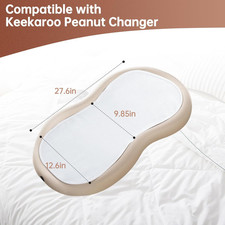 Changing Pad Liner 3 Pack Compatible Keekaroo Peanut Changer Reusable Pads Cover