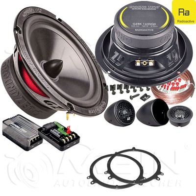 GROUND ZERO LAUTSPRECHER für CHRYSLER CROSSFIRE 2003-2007 Front Vorn 190W #AJIL