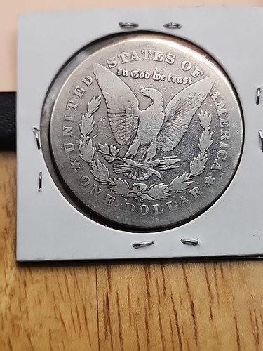1878-CC $1 Morgan Silver Dollar - Picture 3 of 4