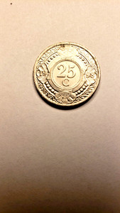 25 Cents 1998 Netherlands Antilles  256
