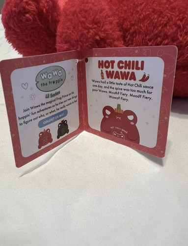 NWT Plush Goals By Cuddle Barn Hot Chili Wawa Angry Boi Froggie - Picture 4 of 5