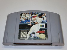 All-Star Baseball '99 N64 Nintendo 64 Game Pak Cartridge Testing Working Damaged
