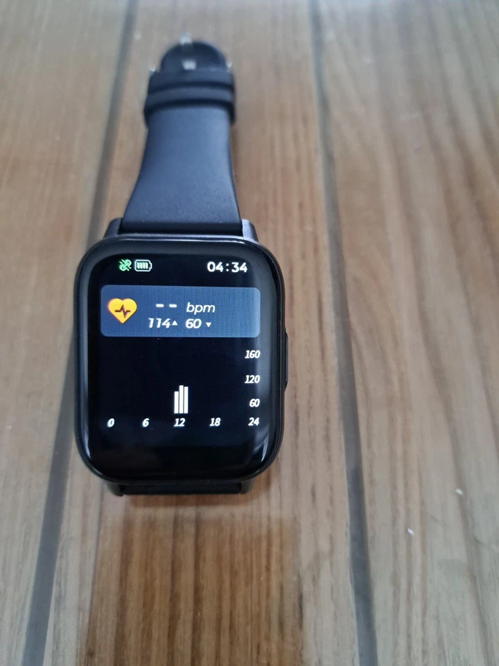 Smart Watch Men Women Fitness Tracker Watch Heart Rate, Sleep & Stress Tracking - Image 4 of 4