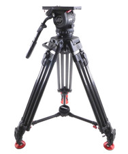 Sachtler Video 20 SB Fluid Head w/ Heavy Duty Carbon Fiber Tripod 20SB