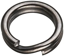 Owner Hyper Wire Split Rings - Black Chrome