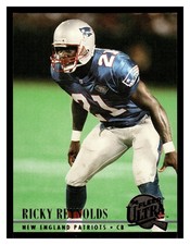 Ricky Reynolds #453 1994 Ultra New England Patriots