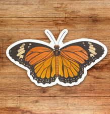 Monarch Butterfly Animal Nature - Funny Vinyl Die Cut Sticker, Waterproof Decal