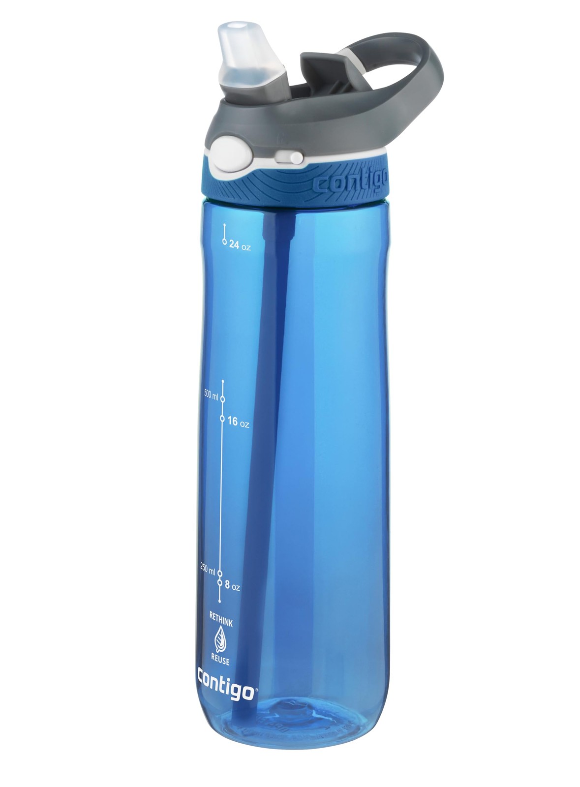 Gourde avec paille 720 ml Ashland Autospout idéale pour le bureau et les voyages