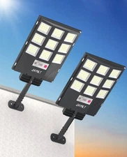 Outdoor Street Lamps Dusk To Dawn Super Bright LED Motion Sensing Solar Lights