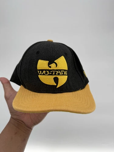 New Era 9fifty SnapBack Original Fit Wu-Tang Clan Black Yellow Unisex One Size