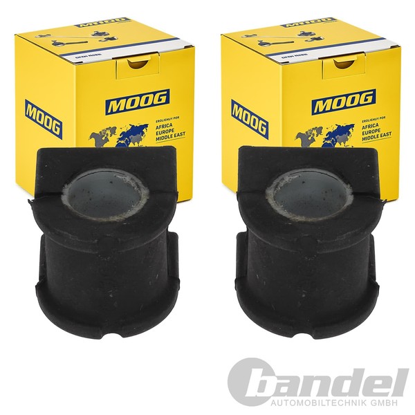 2X Moog Lagerbuchse Stabilisator Vorne Innen Beidseitig Passend FüR Ford Transit-image