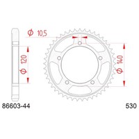 Zahnrad Afam Stahl P530 - Z44 (DIS.86603) Triumph 955 Daytona Ie (Bibracc