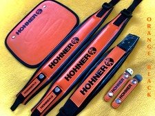 ACCORDION FULL SET COMBO FOUR PIECE ALL IN ONE ORANGE BLACK