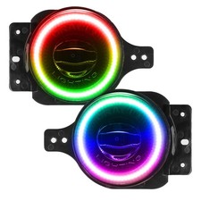 Led Halo Fog Lights For Select Jeep Jljt High Performance 20w Oracle Colorshift