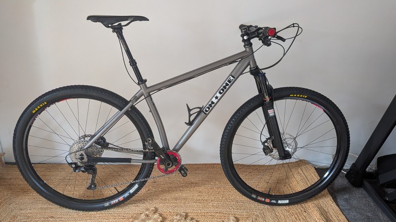On One Lynskey Ti29 Inbred Large Mountain Bike Rare 29" Full Xt Sid Thomson Hope