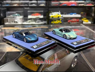 #ad #ad BCP 1:64 Porsche918 Spyder Car Model Resin Simulation Hobby Birthday Gifts Blue $99.90