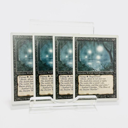 Will O The Wisp Magic The Gathering MTG Trading Cards x4