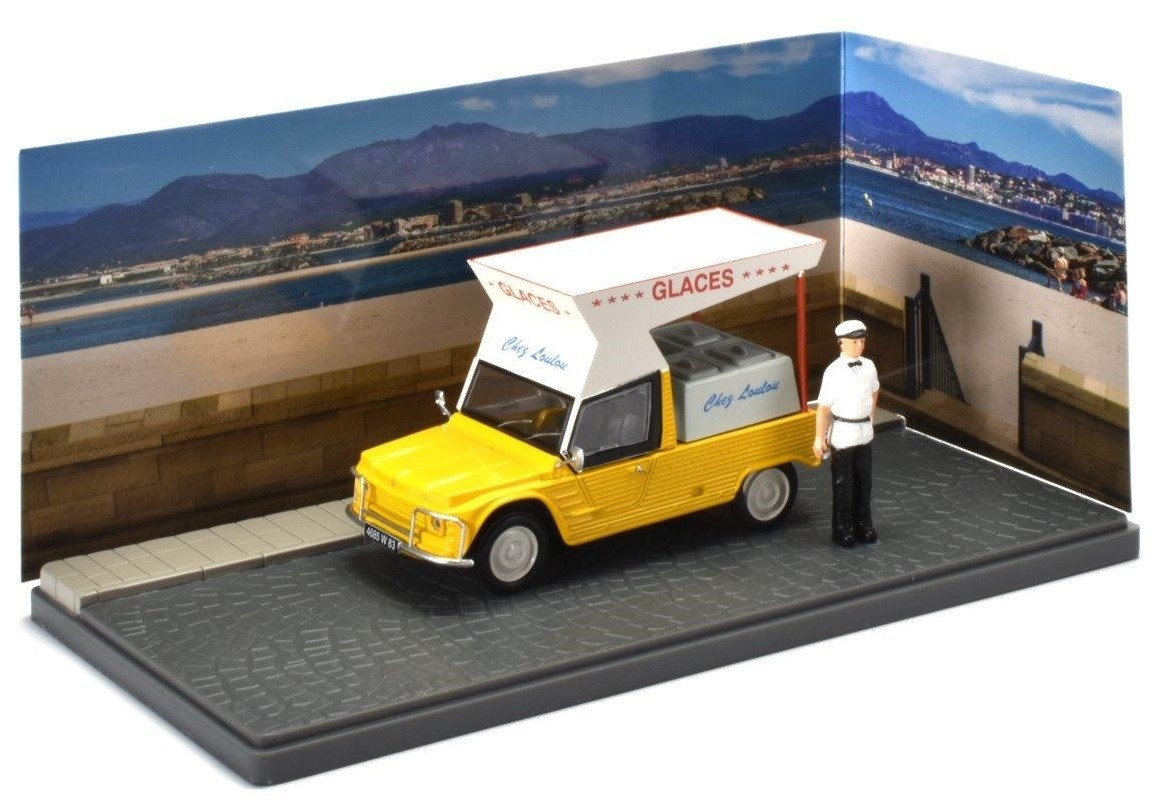 ,ELIGOR, CITROEN Méharie Mercader de helados en Loulou de la serie pequeños u...