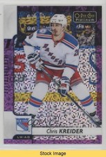 2017-18 O-Pee-Chee Platinum Violet Pixels Chris Kreider #41 READ 0d3t