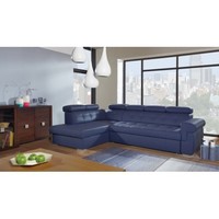 Ecksofa Wohnlandschaft Eck Sofa Polster Couch Sitz Garnitur Design Ledersofa Neu
