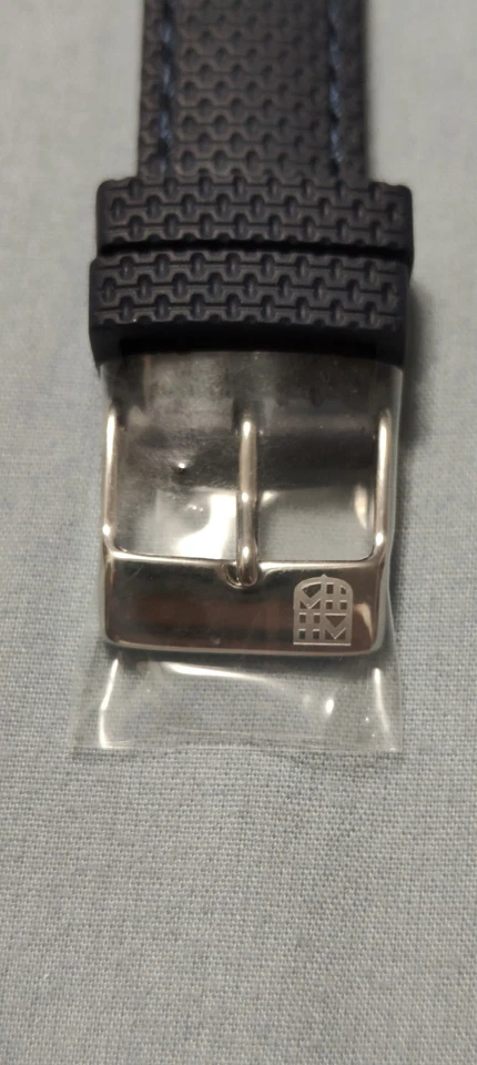 Correa de reloj de goma Frederique Constant de 18 mm nueva auténtica  Foto 3 de 4