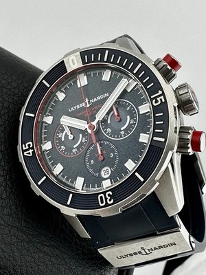 ULYSSE NARDIN HAMMERHEAD SHARK CHRONOGRAPH LIMITED EDITION 300 PIECES TITANIUM
