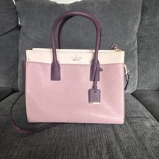 kate spade new york Colorblock Satchel Zip, Detachable Crossbody Strap Pink