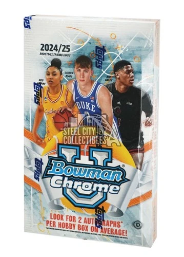 2024-25 Bowman University Chrome Basketball Hobby Box