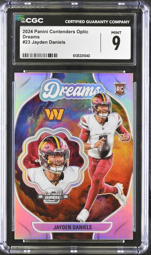 Jayden Daniels #23 2024 Panini Contenders Optic Dreams card