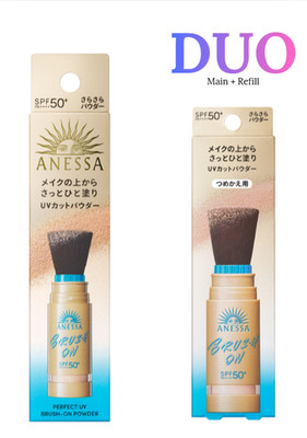 ANESSA Blush On Powder SPF50+ PA++++ 3g + Refill Duo Set Japan Authentic