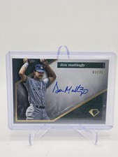 2024 Topps Diamond Icons DON MATTINGLY New York Yankees Goild Foil Auto SP /25