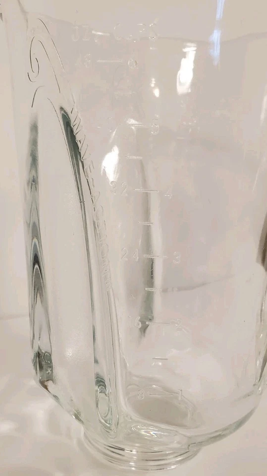 Jarra de repuesto para licuadora Hamilton Beach Glass Wave Action, tapa, hoja Foto 3 de 4