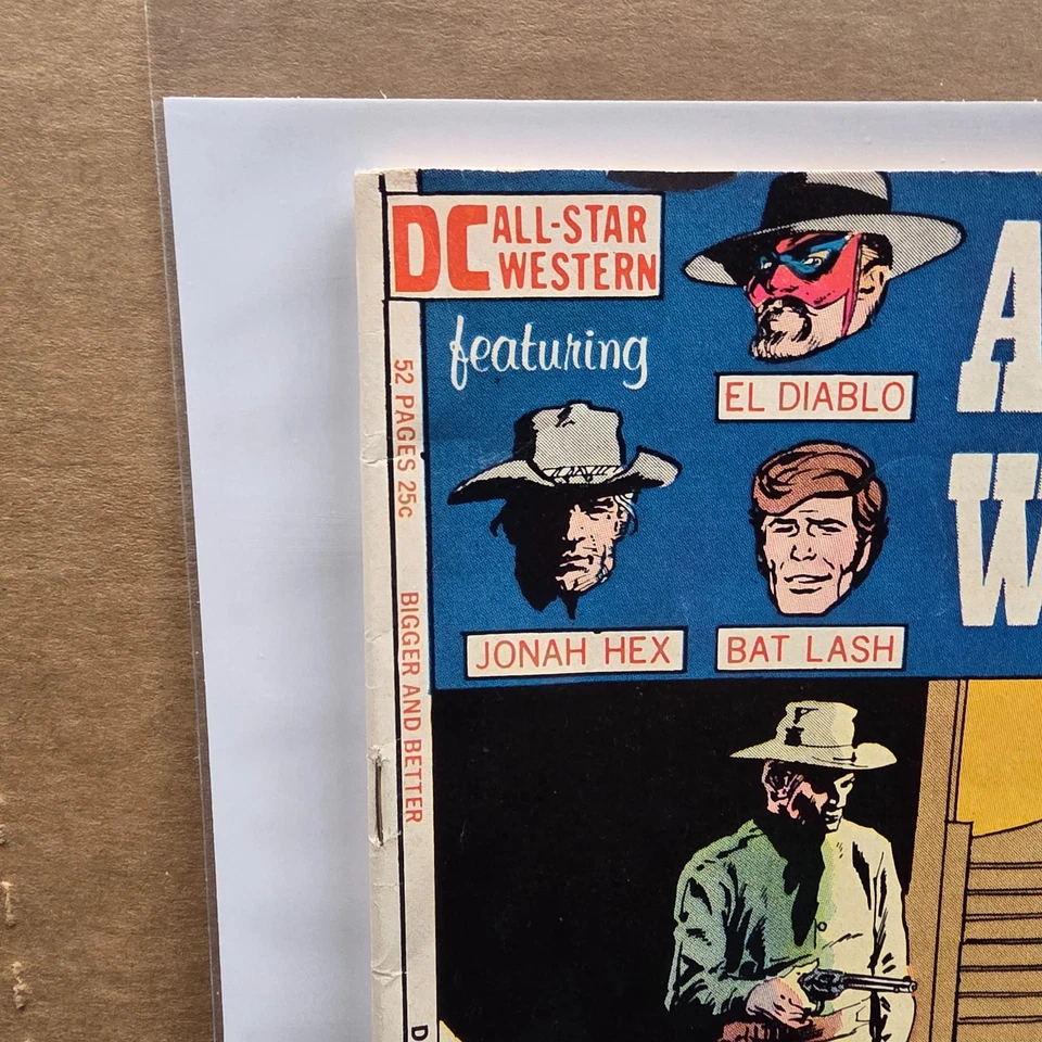 All Star Western #10 - 1972 primera aplicación. Jonah Hex Foto 2 de 4