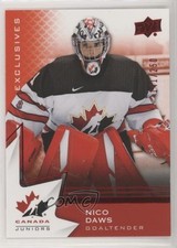 2020 Upper Deck Team Canada Juniors Men's U-20 Exclusives /250 Nicolas Daws 00em