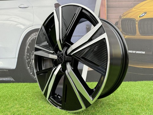 4X R18 Inch 5X108 Peugeot 308 Style Black Polished Wheels: Fits For 408 508 - Picture 3 of 11
