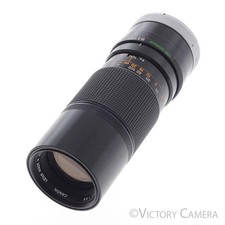Canon FD 100-200mm f5.6 Manual Focus Telephoto Zoom Lens EXC 