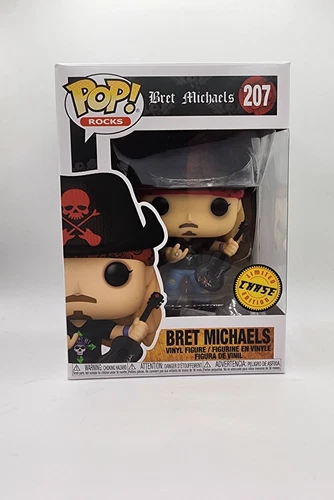 Funko Pop! Rocks: Bret Michaels #207- Chase