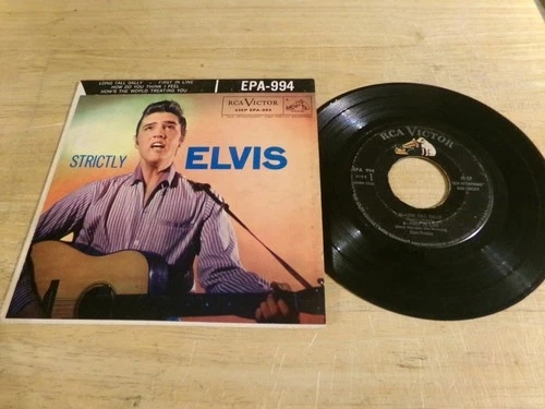 Elvis Presley 45EP - Strictly Elvis - RCA Victor EPA-994  w/cvr  no lines