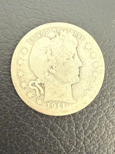 1911-S Barber Quarter — photo from the most recent tracked eBay sale