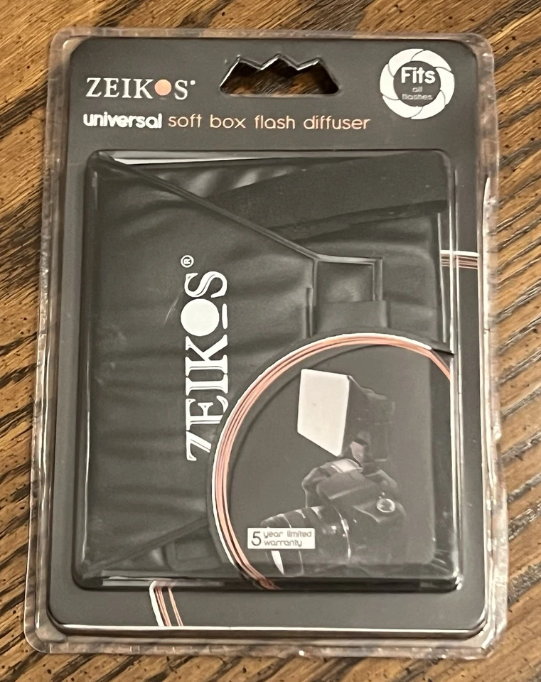 Zeikos Universal Soft Box Flash Diffuser Inserts New In Box Camera Lighting - Image 2 of 3
