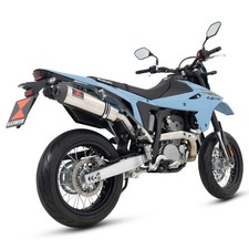 DR - Z4 S / SM 2025 - 2026 Auspuff Endtopf Schalldämpfer 400mm Oval Enddose 400ST