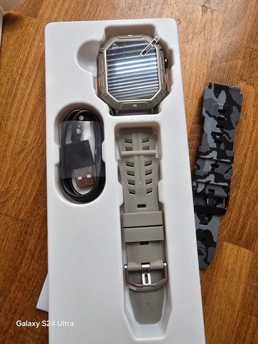 Oukitel BT80 Men's Smart Watch 1000mAh with Step Counter, 2.13" - Zdjęcie 4 z 11