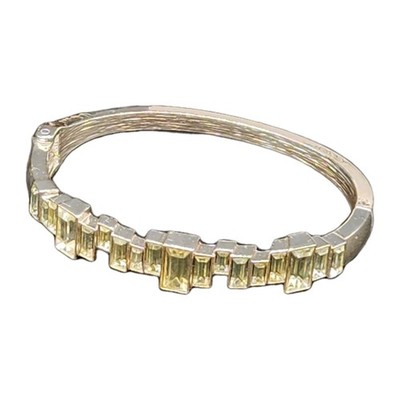 Cascading Baguettes cuff bracelet emerald cut by Avon 2015