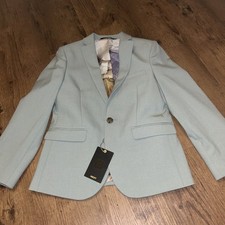 Boys Next Smart Jacket, Blazer Wedding Age 9 Yrs  Skinny Fit BNWT  Light Green