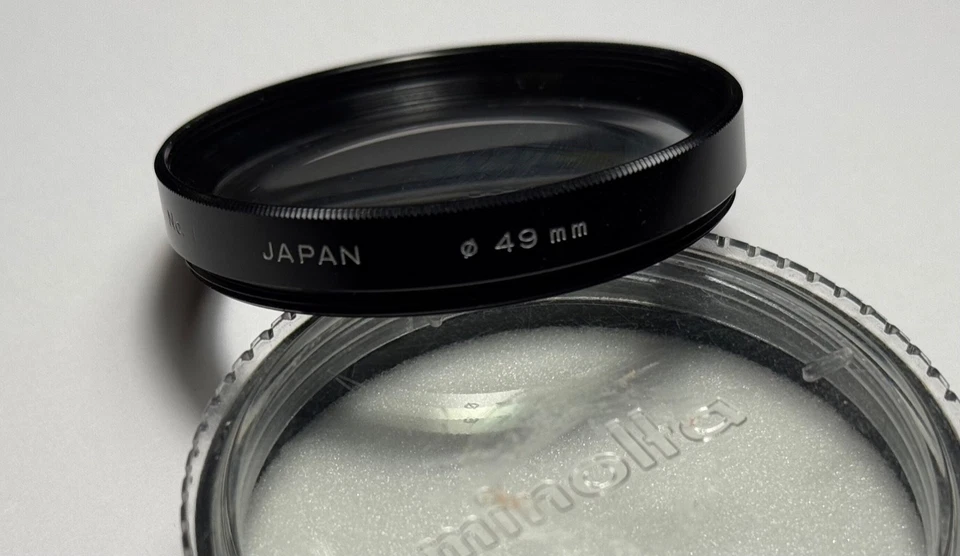 Original Minolta Close-Up-Lens No. 1 Nahlinse für 49 mm Gewinde - Bild 2 von 4