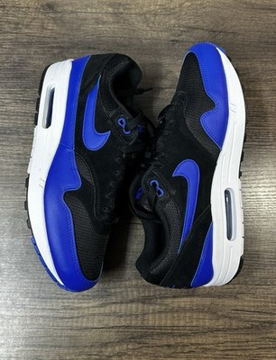 Nike Air Max 1 Essential Black Hyper Royal FZ5808-010 Men s Size 10.5