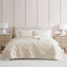 - Twin Quilt Set, 100 Cotton Reversible Bedding Set, Incredibly Soft Feel for Y
