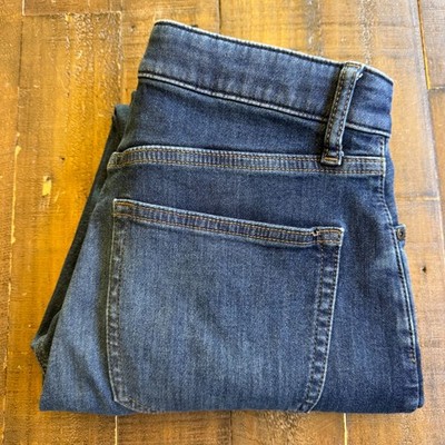 Uniqlo EZY Jeans Slim Tapered Men's 28x25 (W27-30 Adjustable) Drawstring Stretch